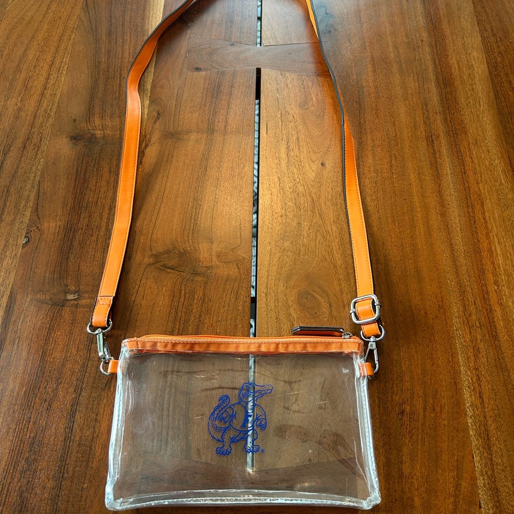Florida Gators Clear Crossbody Bag